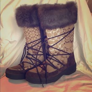 Coach Laurilyn boots - NEVER WORN